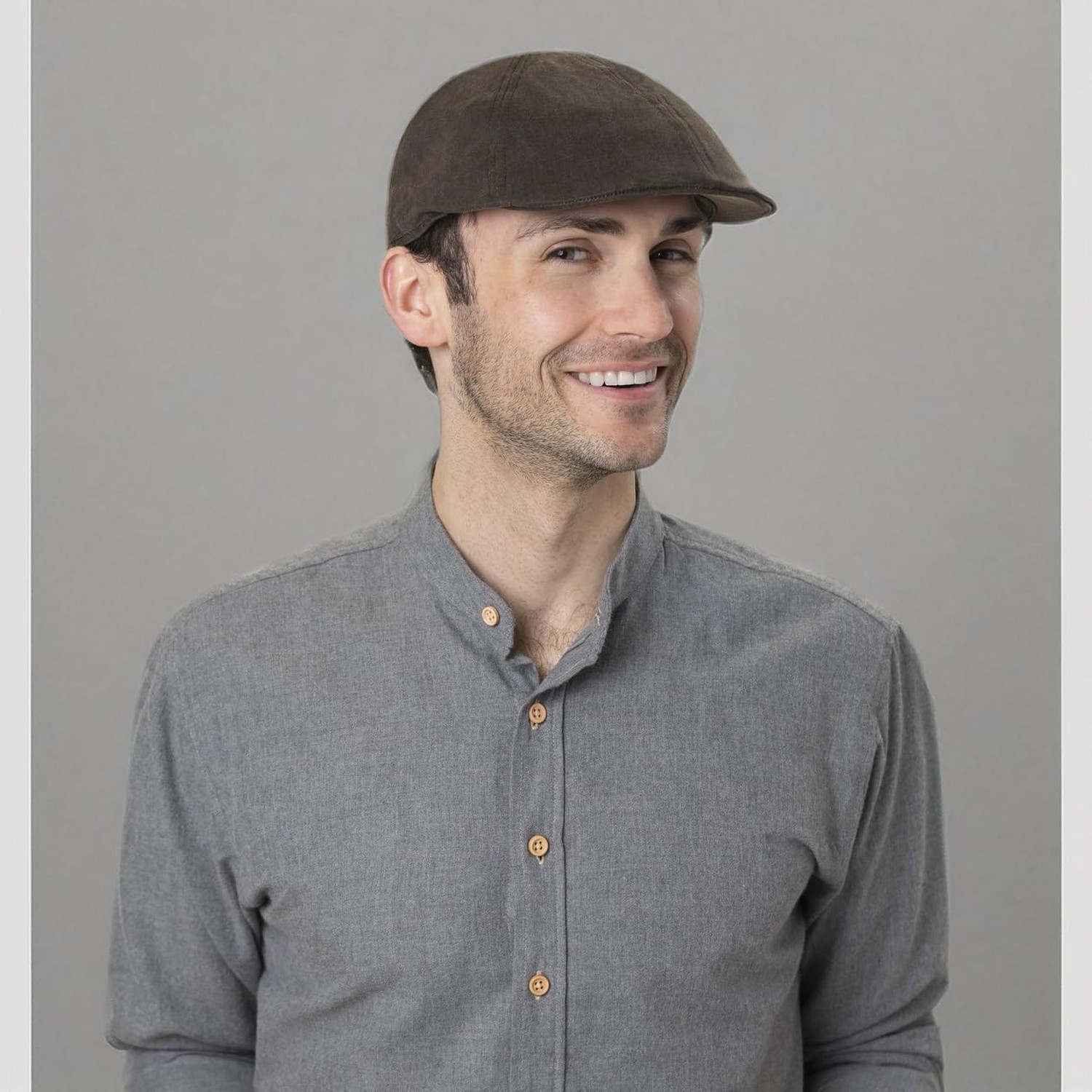 Stetson Level Gatsby Cap Men | Medium Brown