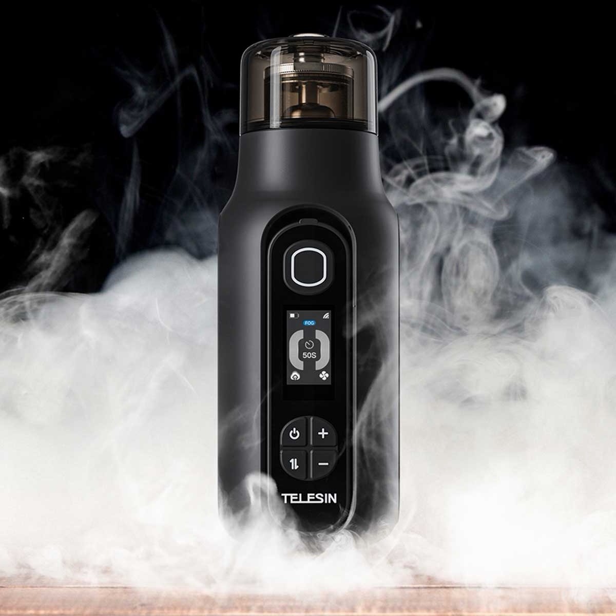 C40 40W Portable Fog Machine Small Photography Dry Ice Smoke Machine w/ Remote