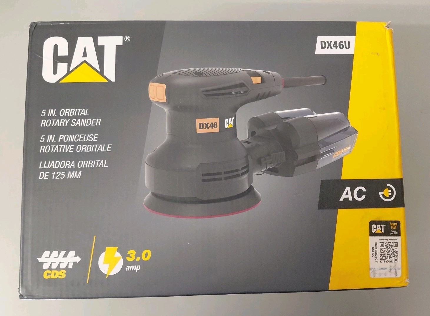 Cat 5in. Orbital Rotary Sander (DX46U)