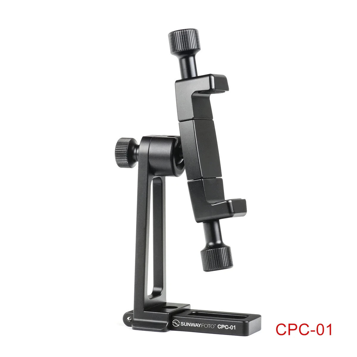 Sunwayfoto CPC-01 Cell Phone Tripod Mount 4 iPhone 14 13 12 11 Max Pro Plus Open