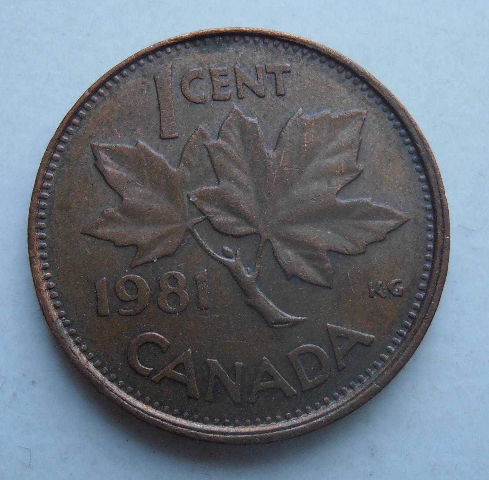 1981 CANADA 1 CENT