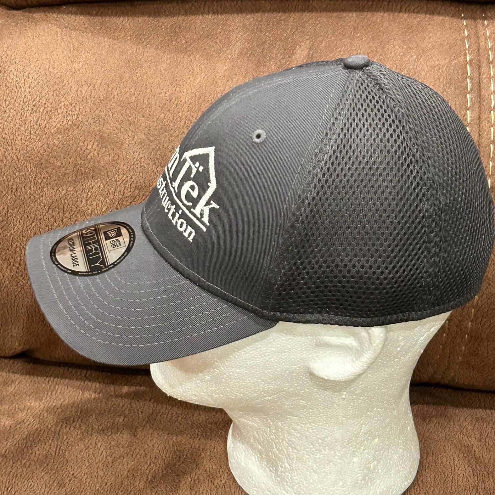 New Era 39Thrity EM TEK Construction Flex Fit Hat ~ Med Large Size