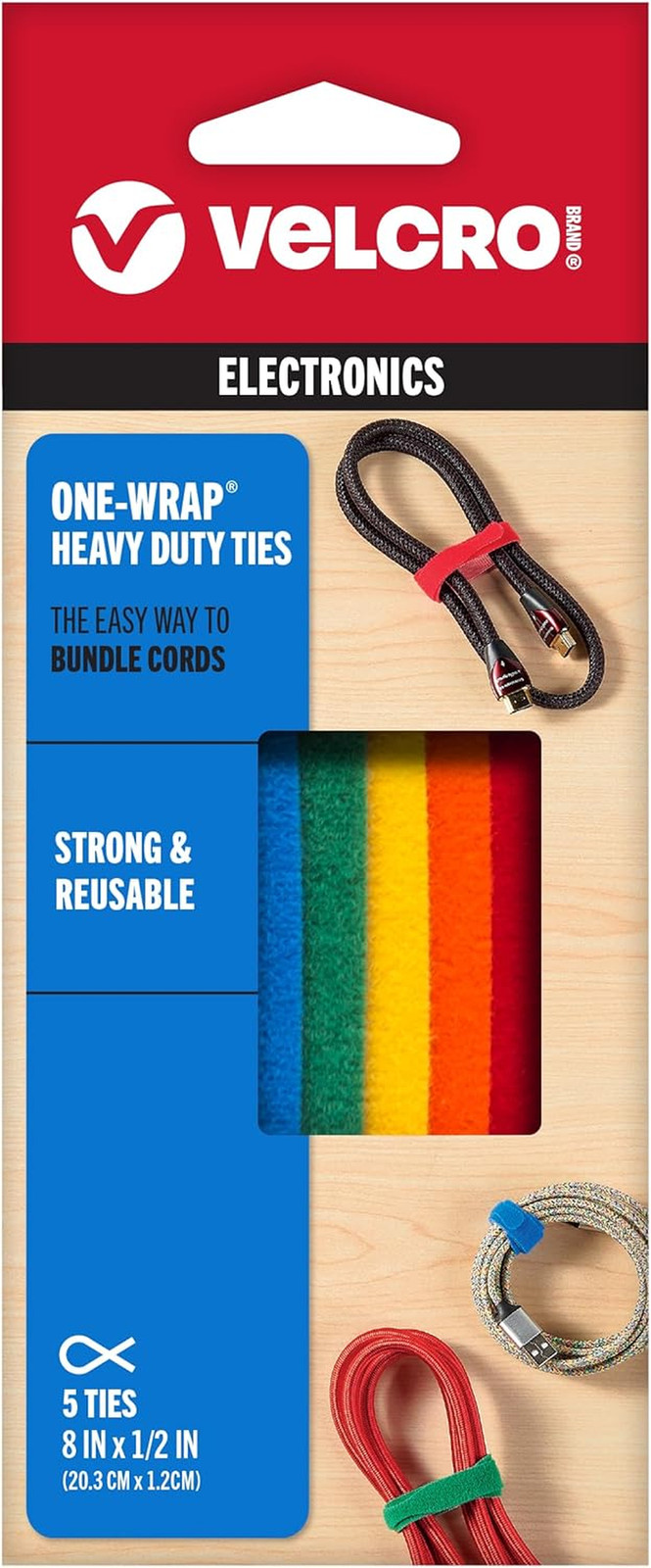 VELCRO Brand ONE-WRAP Ties | Cable Management, Wires & Cords | Self Gripping