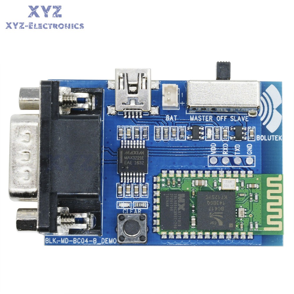 RS232 Bluetooth Serial Adapter Communication Master-Slave Module 5V Mini USB