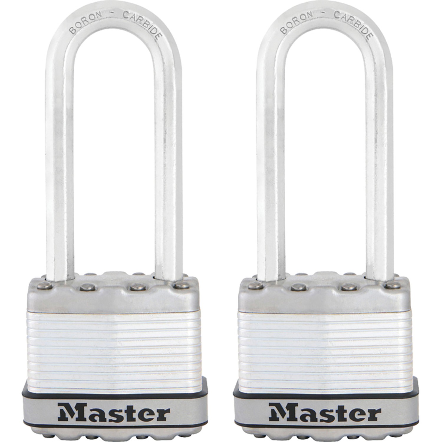 Master Lock M1XTLJCCSEN Magnum Laminated Stainless Steel Padlock 1-3/4 in.