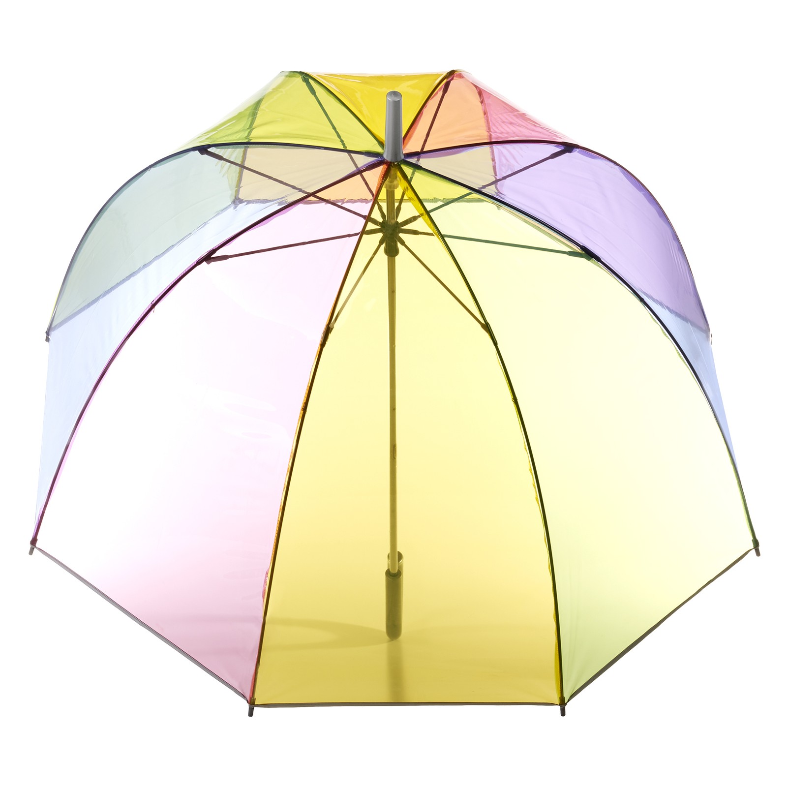 Bubble Rain Umbrella Dome-Shaped Design Comfortable Handle Clear