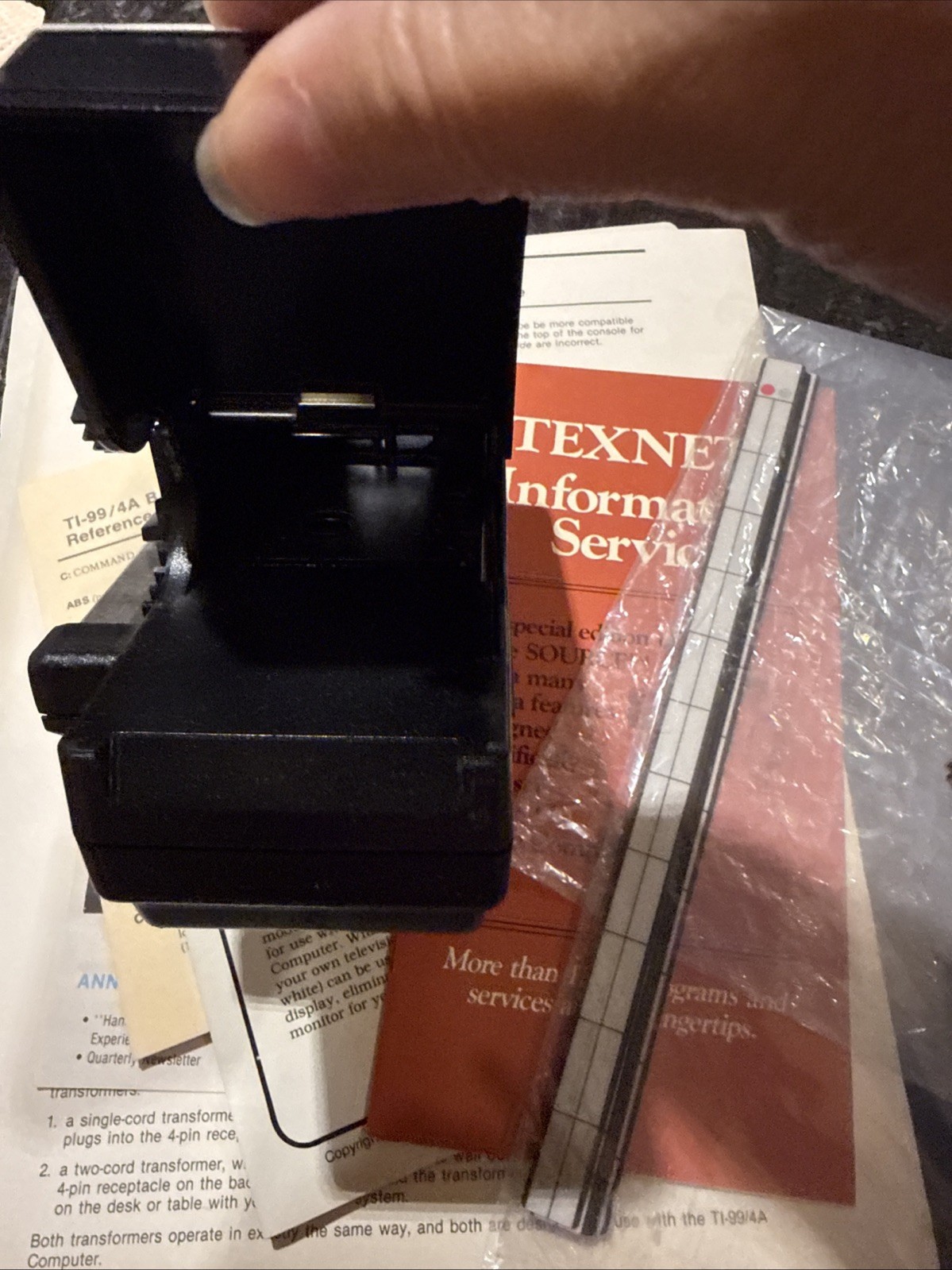 Texas Instruments Speech Synthesizer PHP1500 Untested With Extras As/is
