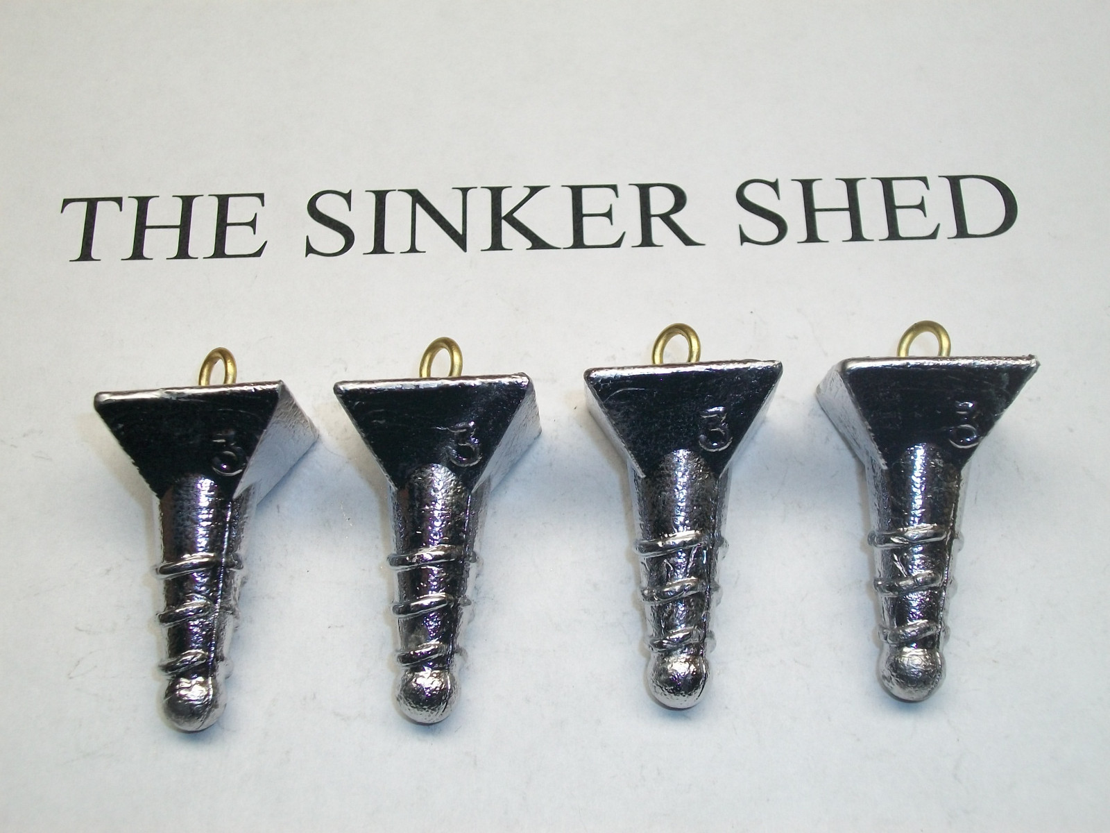 3oz Hatteras storm surf sinkers - choose quantity 5/12/25/50/100 - FREE SHIPPING
