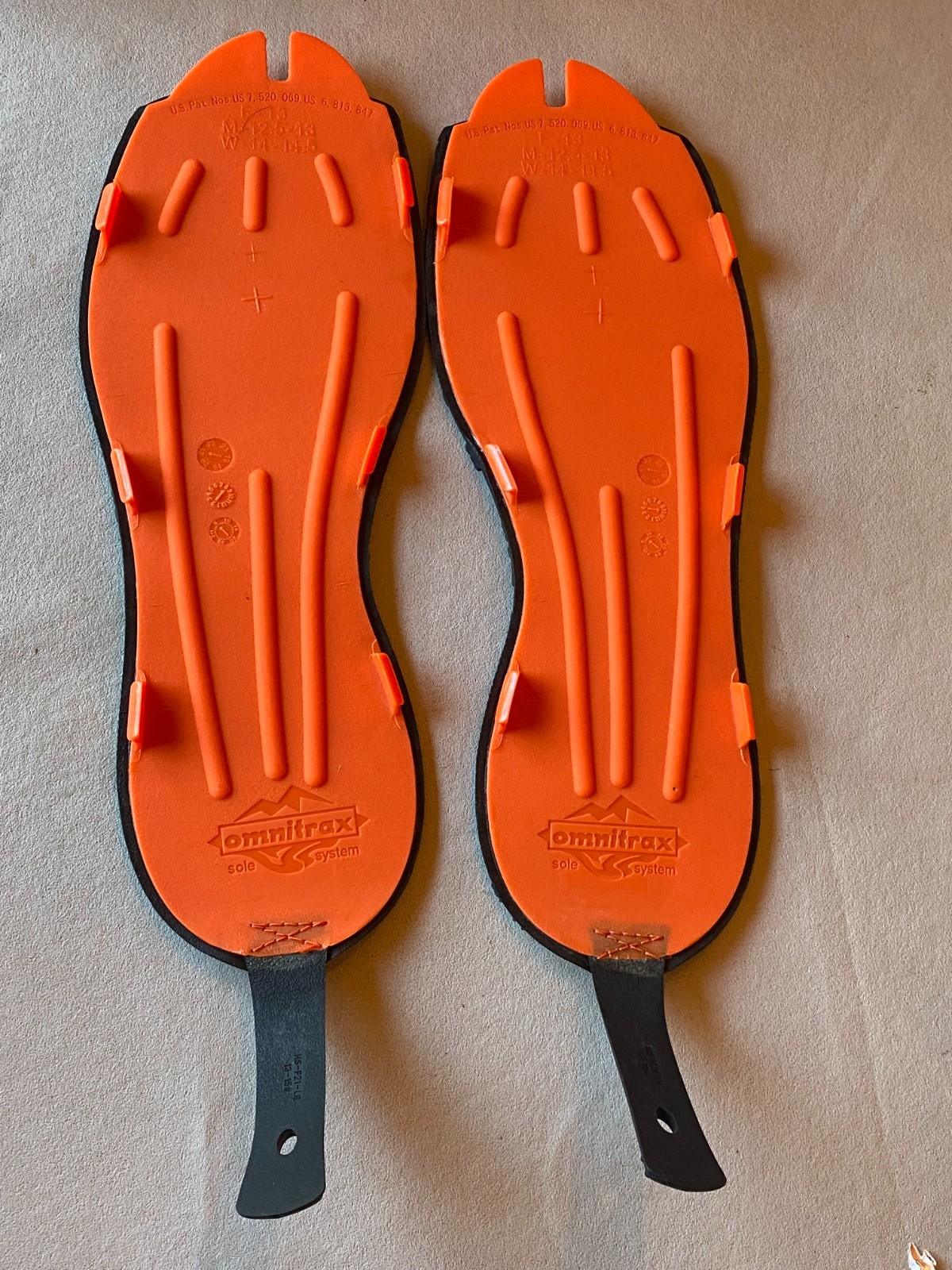 NEW KORKERS OMNITRAX MEN'S WOMENS M 12.5- 13 W 14-14.5 F-13 KLINGON SOLE SYSTEM