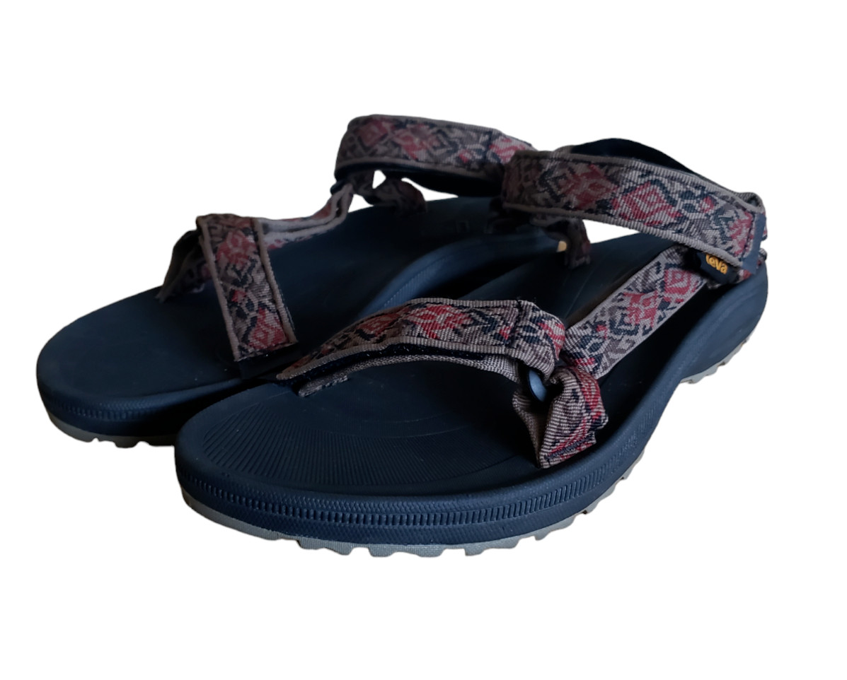 TEVA 1017419/BMBLC M WINSTED BLACK/GREY SPORT SANDALS Men's Size 13