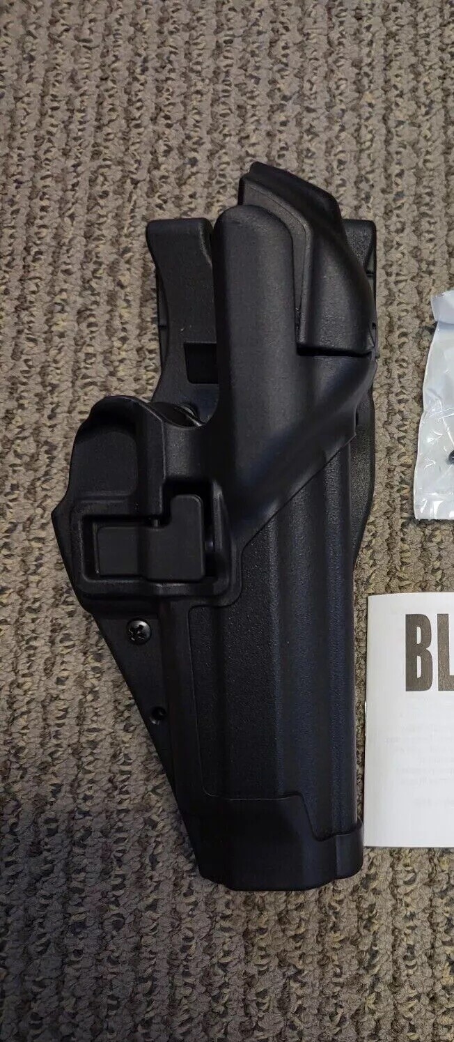 BLACKHAWK L3 SERPA DUTY HOLSTER FOR BERETTA 92 96 M9 M9A1 BLACK - Right Hand