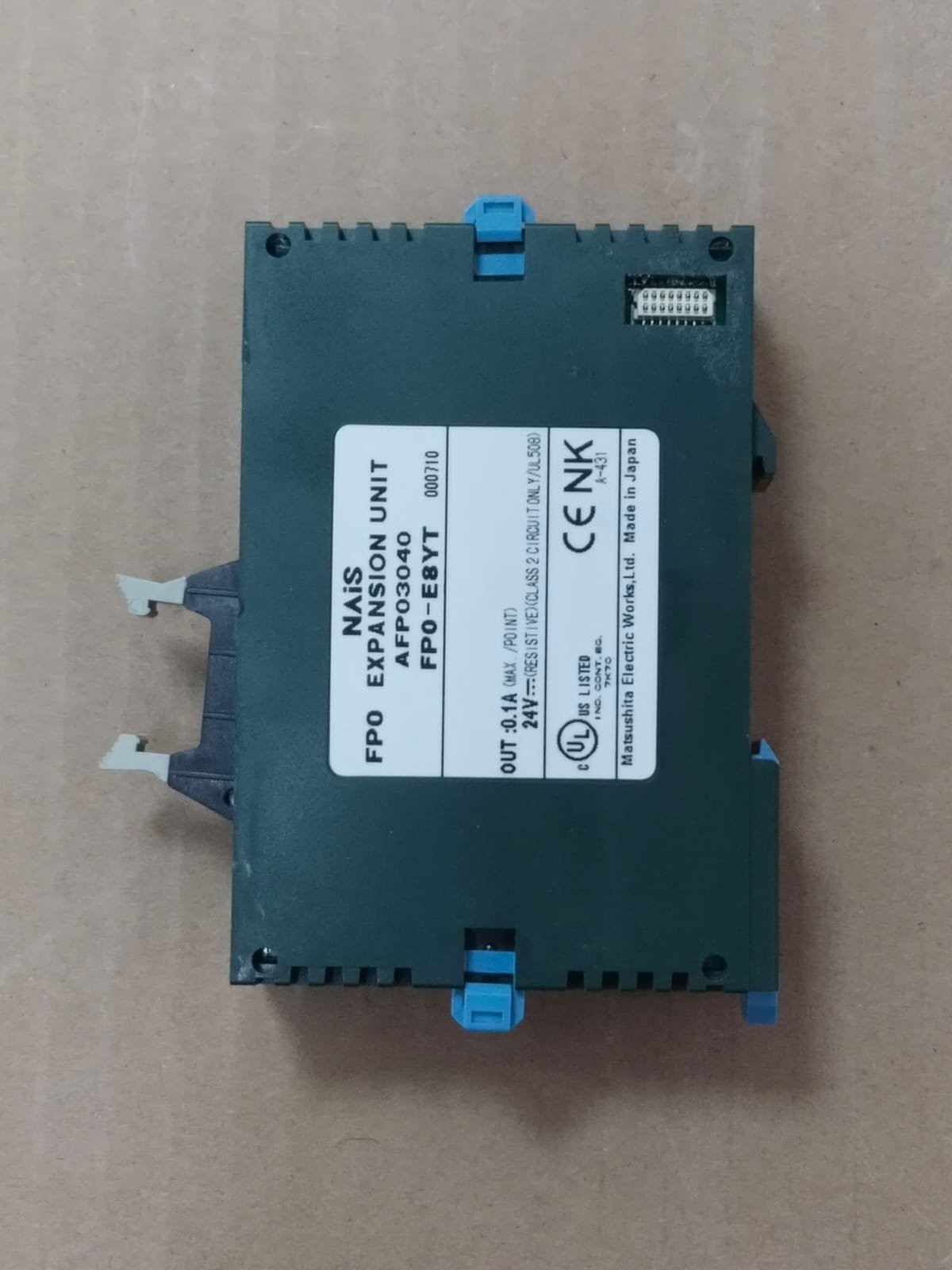 MATSUSHITA ELECTRIC AFP03040 NAIS EXPANSION UNIT FP0-E8YT