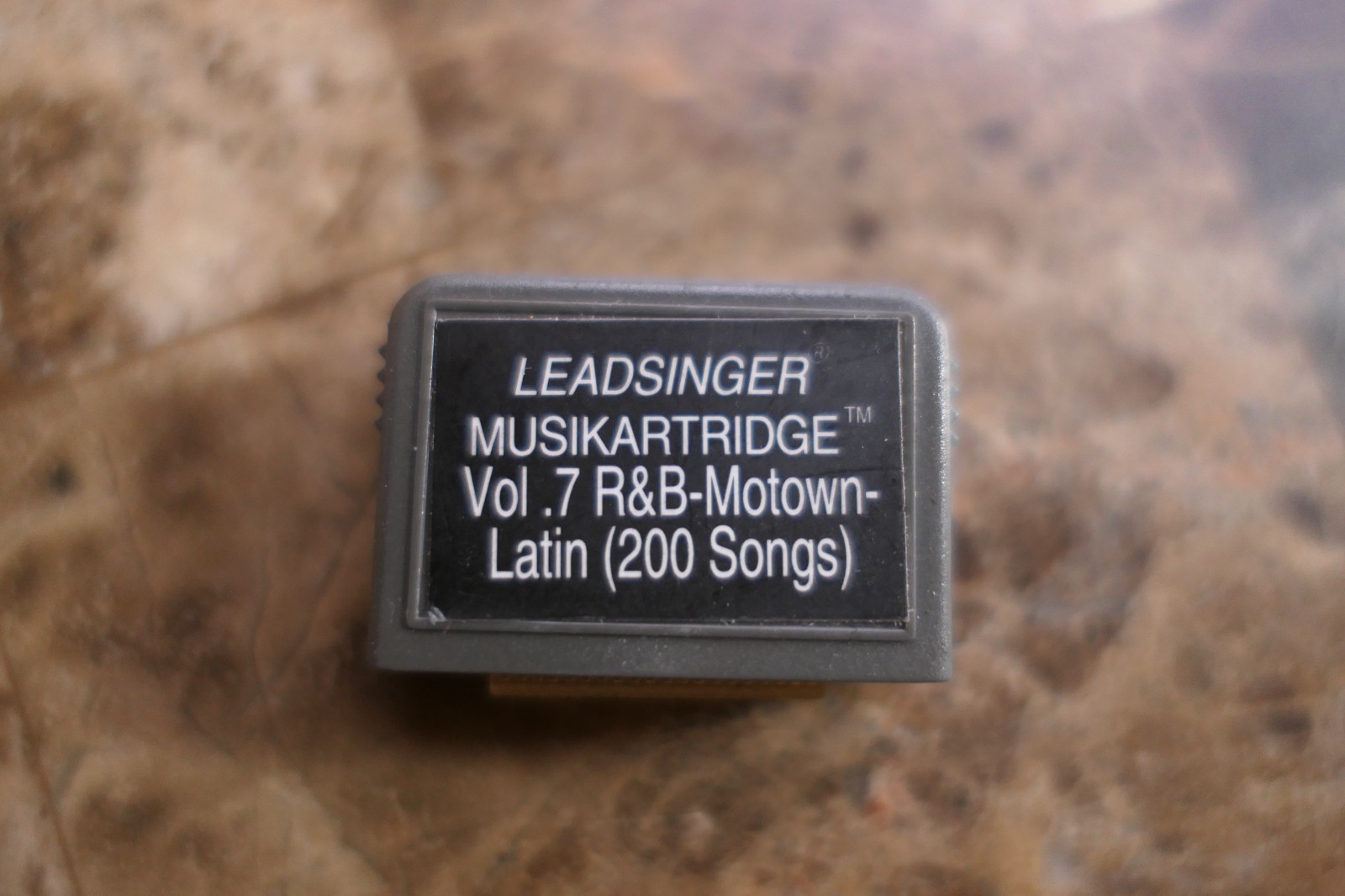 LEADSINGER MUSIKARTRIDGE Vol. 7 R&B Motown-Latin 200 Songs Cartridge