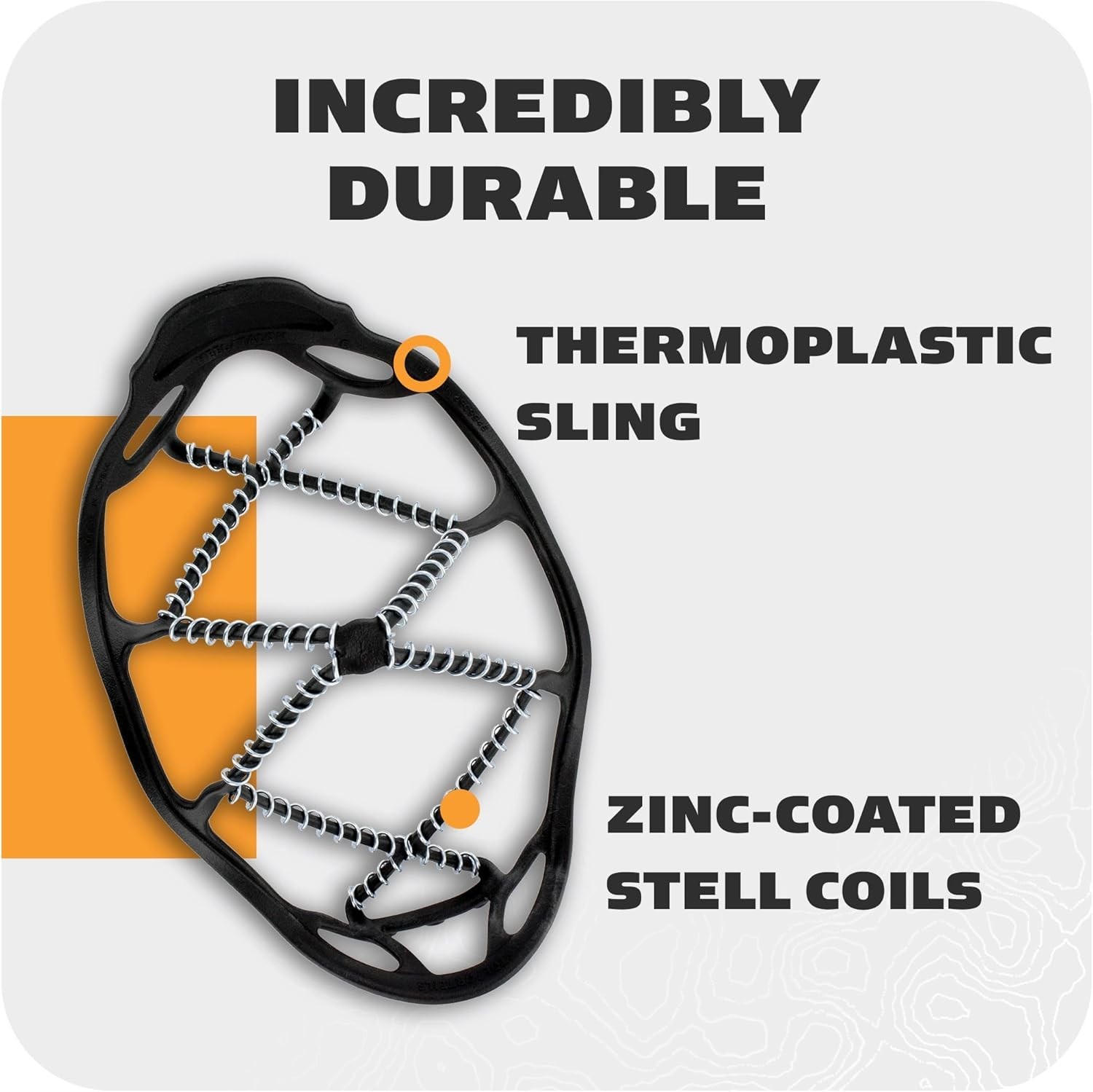 Walk Traction Cleats 360 Degree Grip on Snow Ice Multi Terrain Surfaces