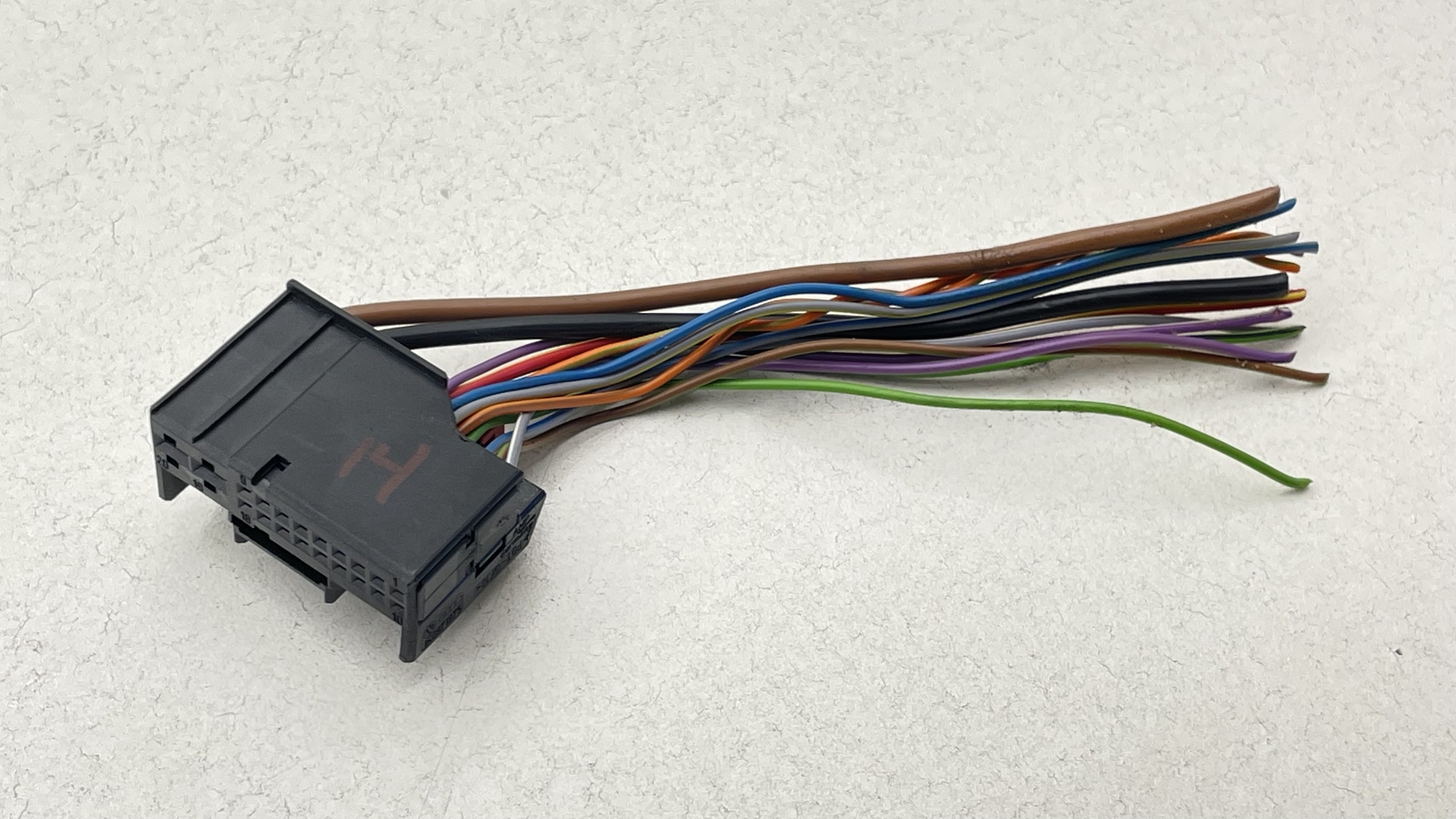 VW Audi Porsche Wiring Harness Plug Connector 14 Wire Pigtail OEM #1K0971975