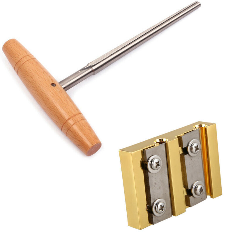 Guitar 4/4 3/4 Violin Peg Shaver Hole Reamer Steel Blade Luthier Making Tool USA
