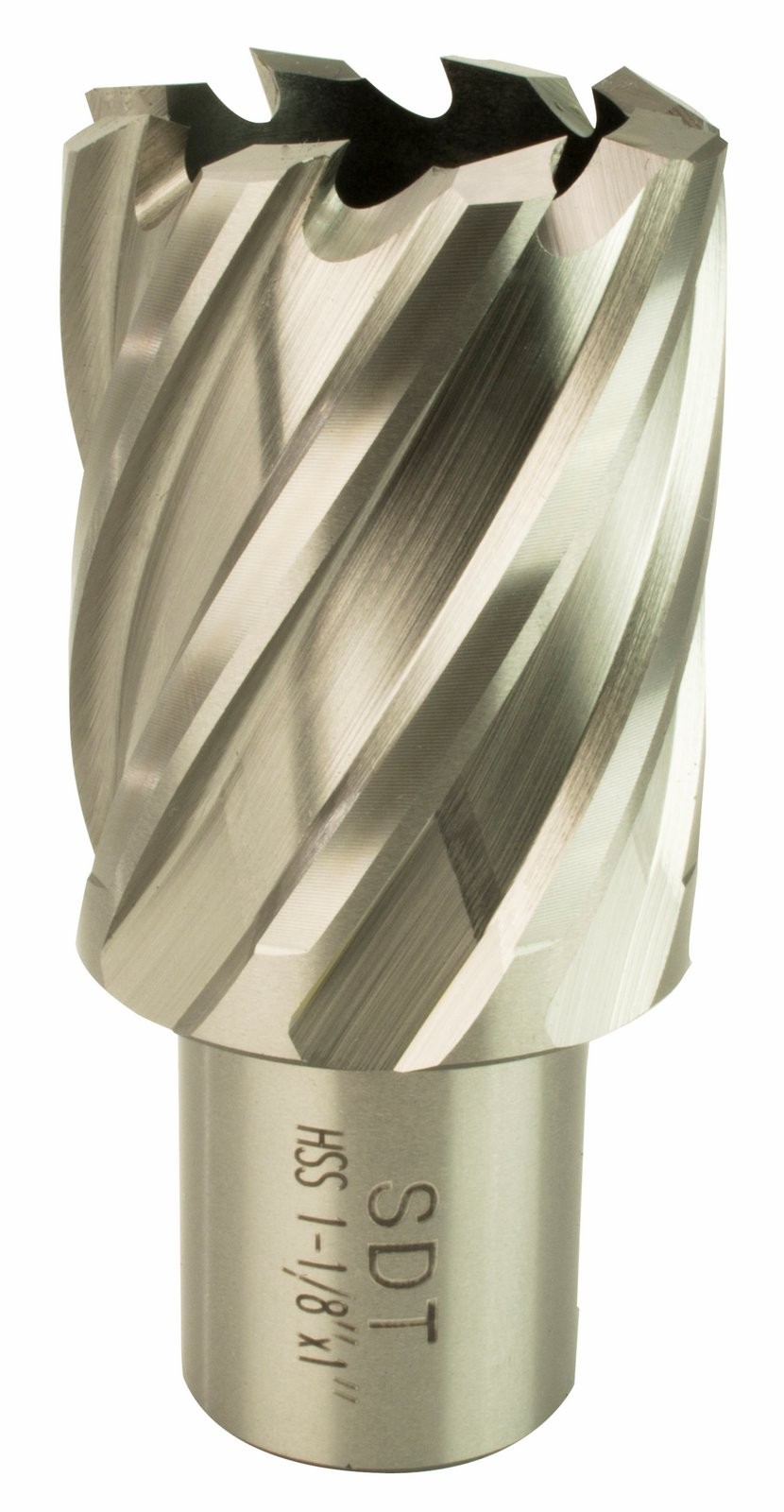 Steel Dragon Tools® 1-1/8" x 1" HSS Annular Cutter with 3/4" Weldon Shank