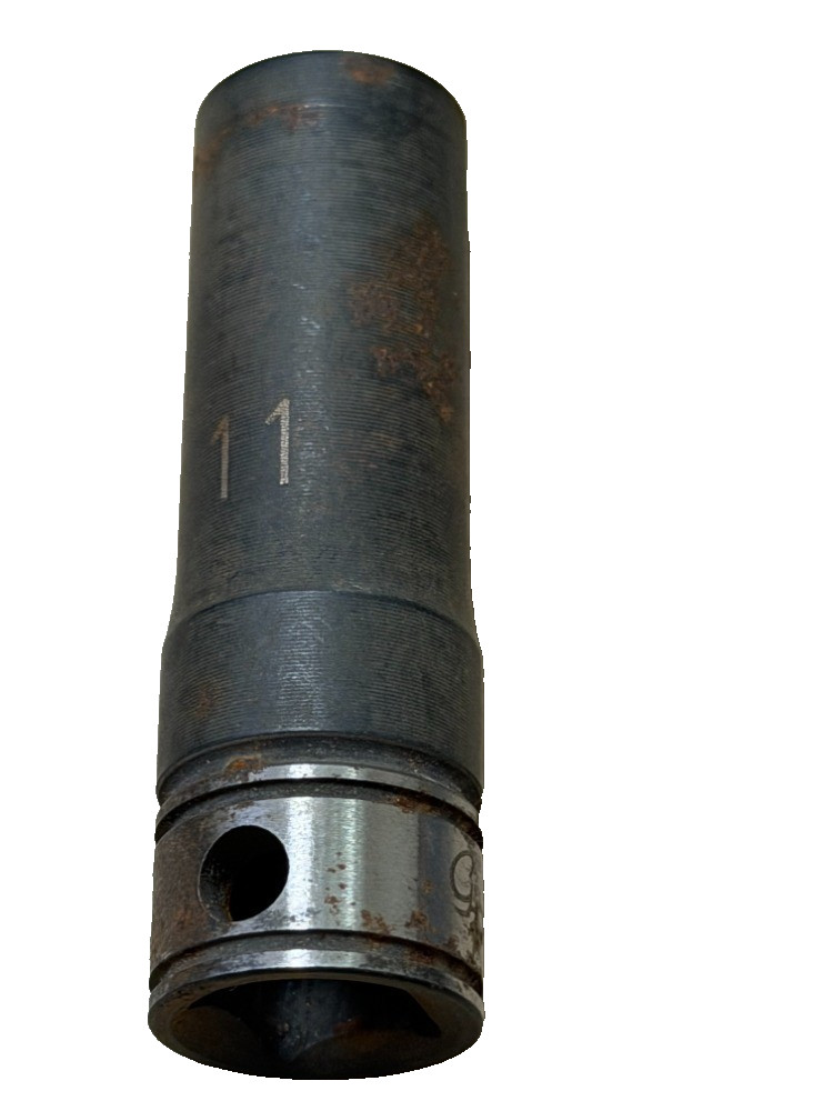 Grey Pneumatic 81011MD 3/8" Drive x 11mm Deep Length Duo Impact Socket Warranty