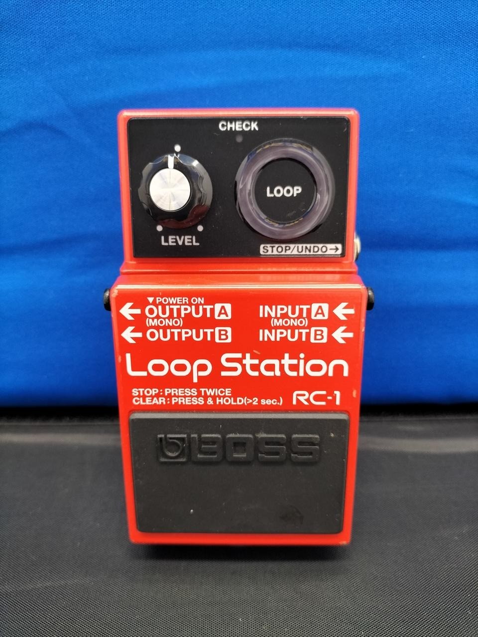 BOSS RC-1 Loop Station Looper Guitar bass Compact pedal
