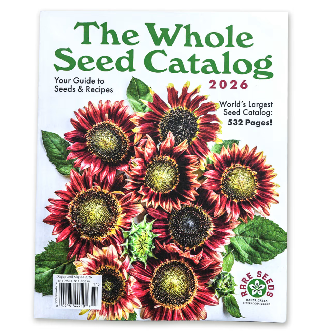 THE WHOLE SEED CATALOG 2026 | THE WORLD'S LARGEST SEED CATALOG - 532 PAGES