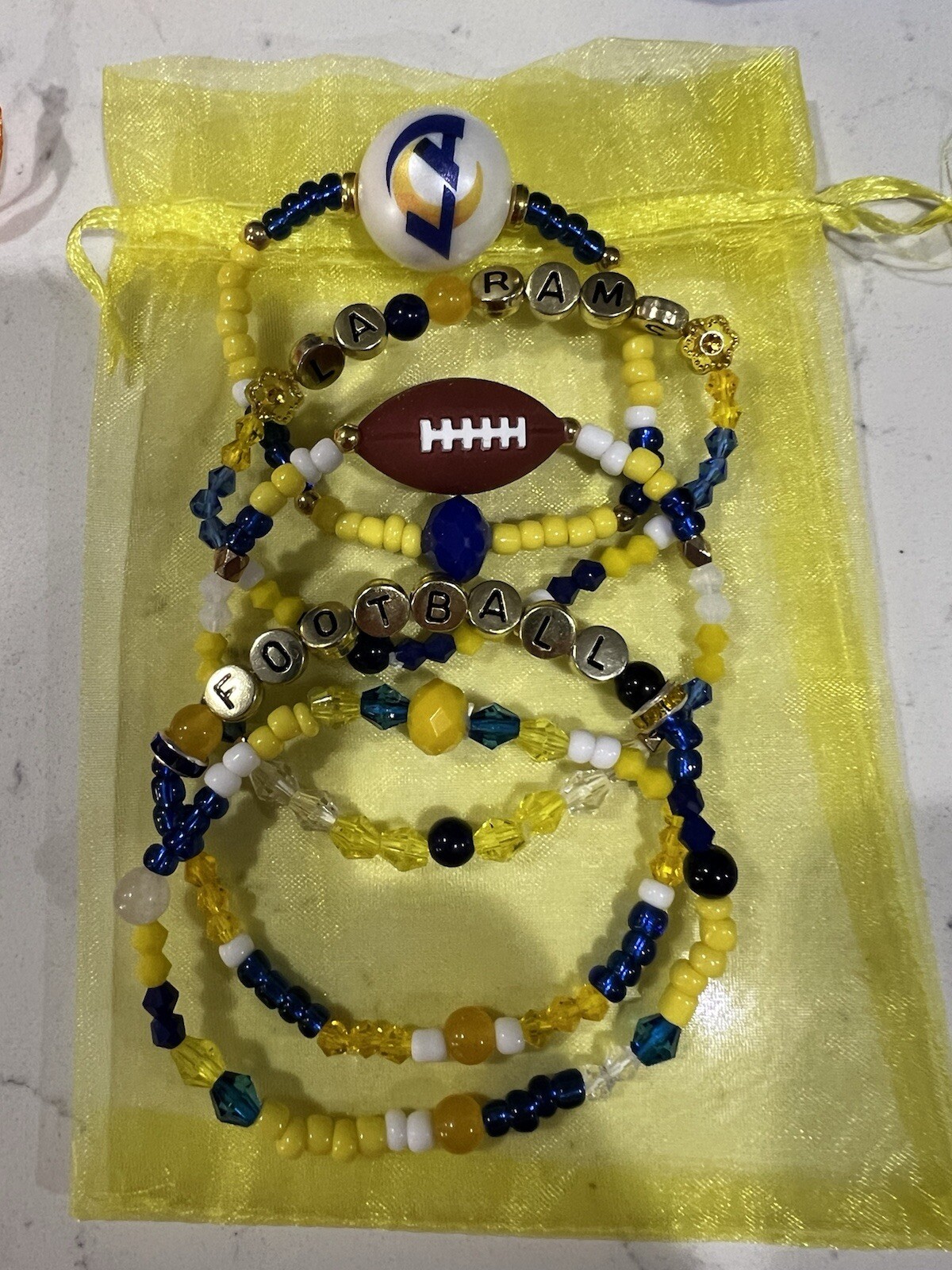 LA Rams Friendship Bracelets (5)