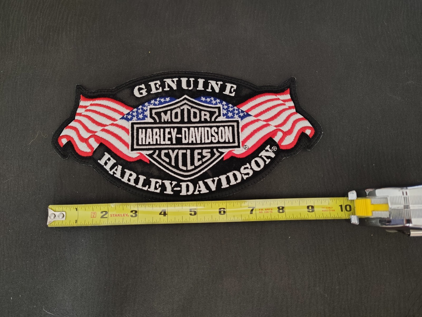 Harley Davidson Patch Large 10x5