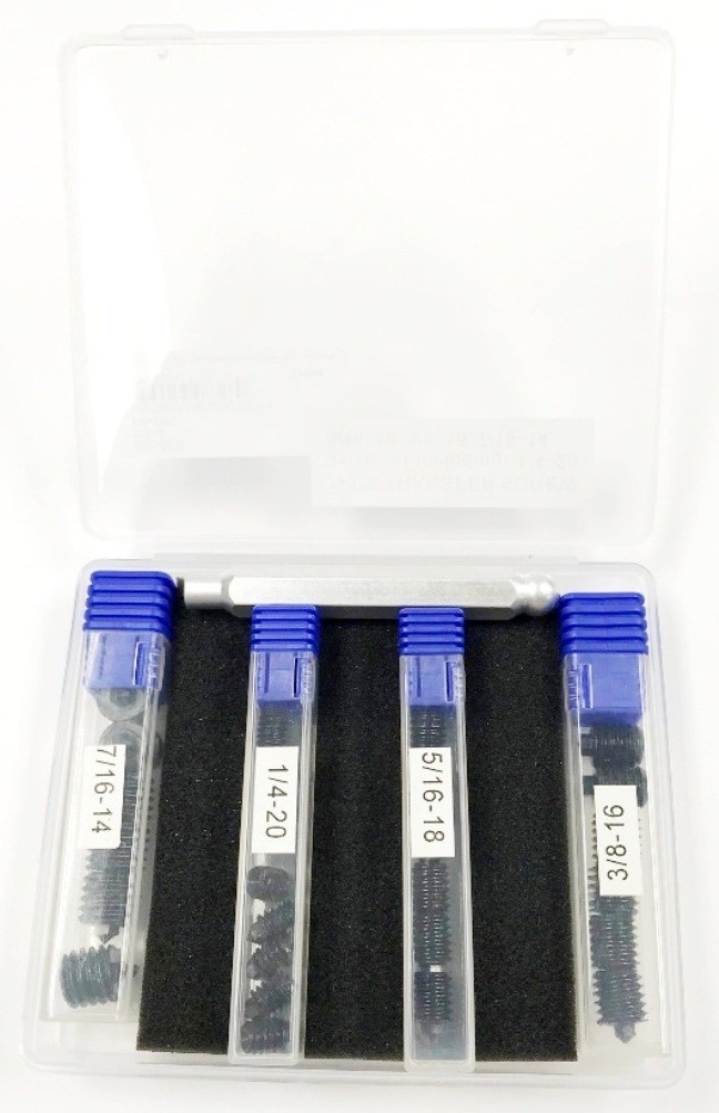 25 PIECE 1/4-20, 5/16-18, 3/8-16, 7/16-14 TRANSFER SCREW SET (3601-0511)