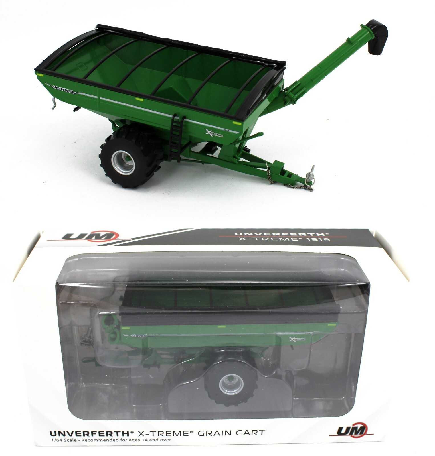 2023 SPECCAST 1:64 *UNVERFERTH* GREEN X-treme 1319 *GRAIN CART* FLOTATION TIRE