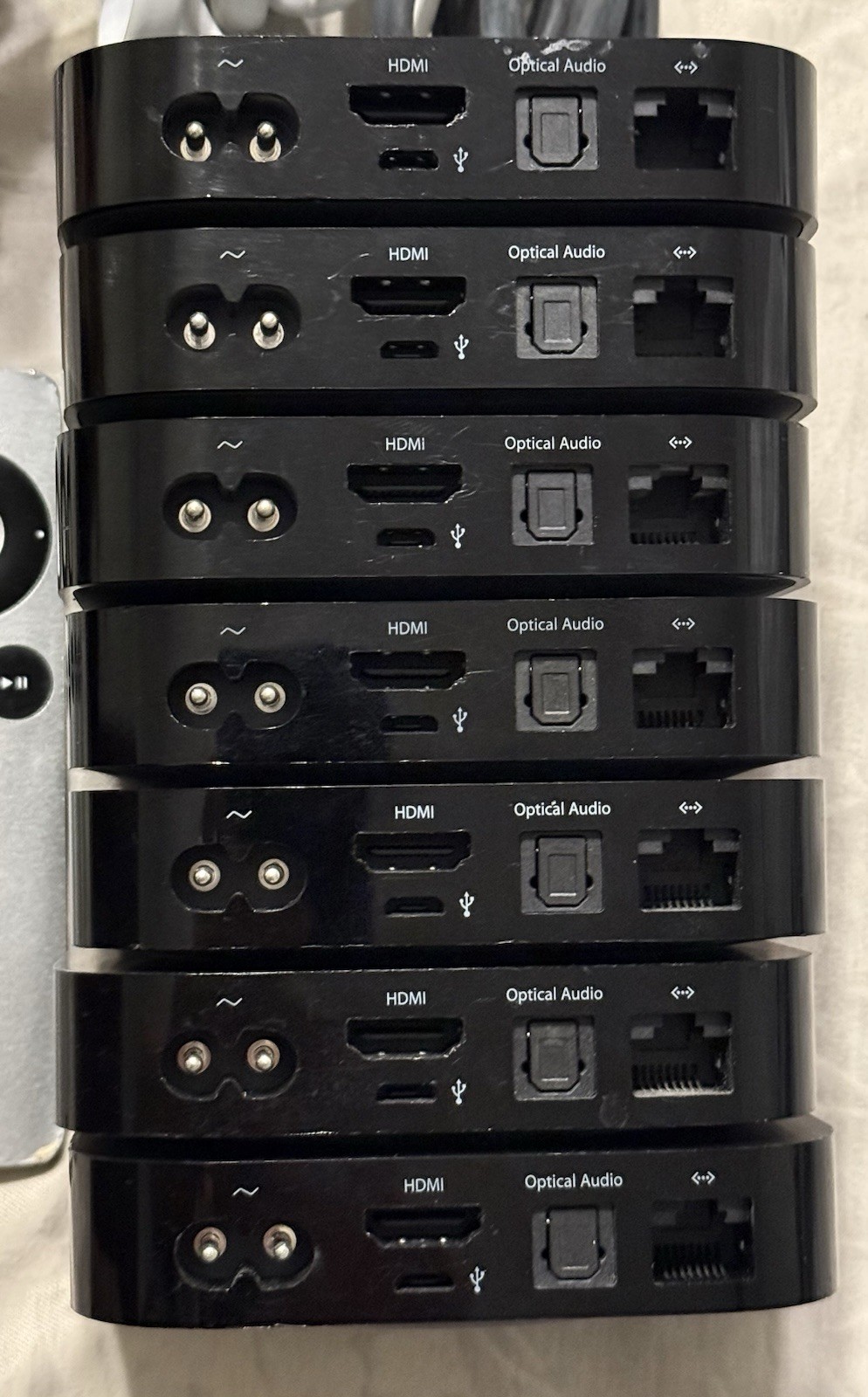 Lot Of 7 Apple TV 2nd 3rd Gen A1469 A1427 A1378, No Accessories