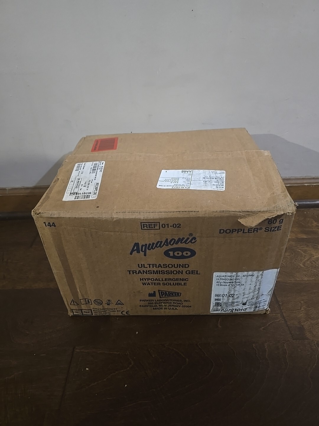Aquasonic 100 Ultrasound Transmission Gel 60 Gram (Case of 144) Lot Doppler Size