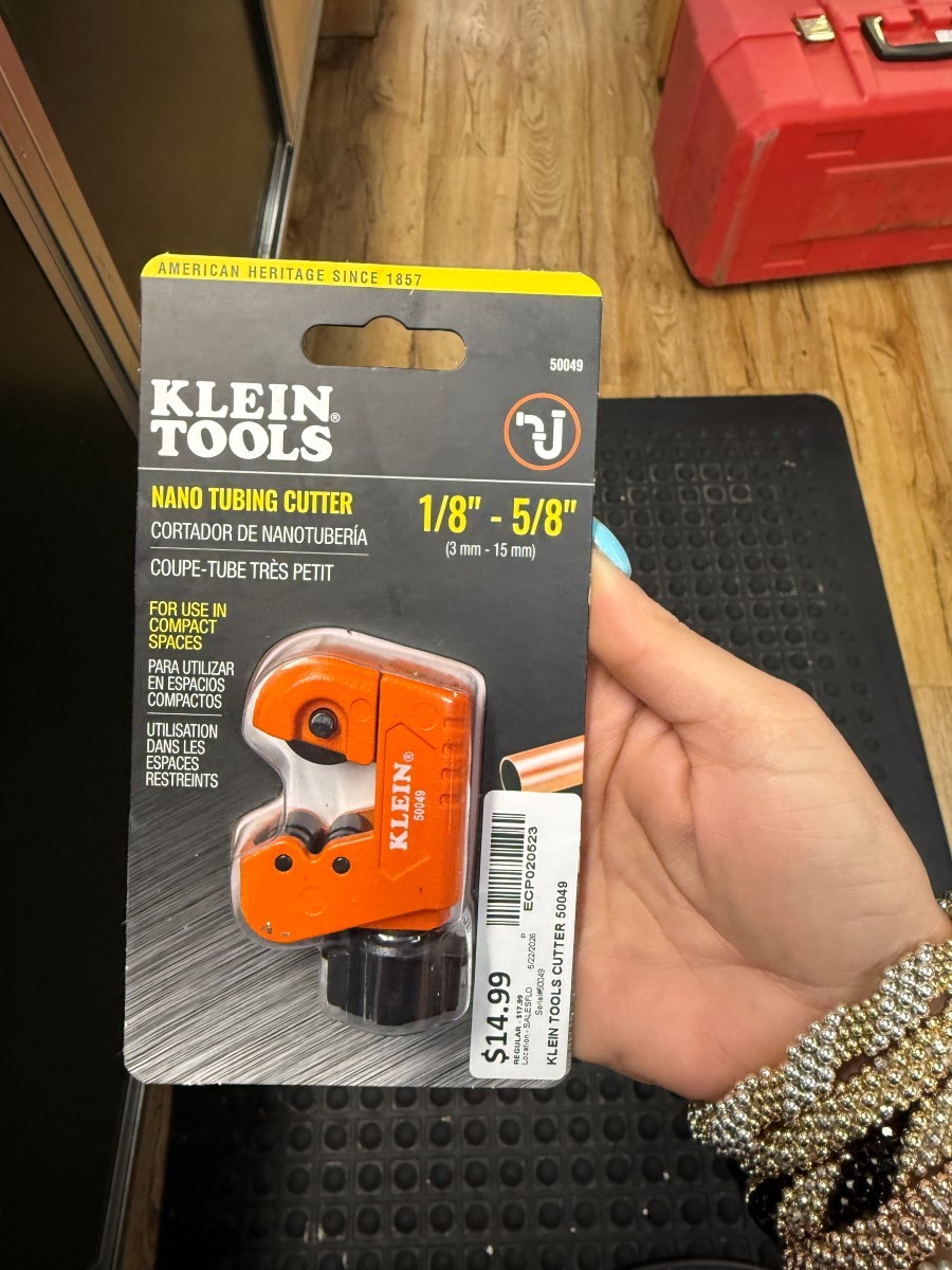 Klein Tools 50049 Nano Tubing Cutter, 5/8" (ECP020523)