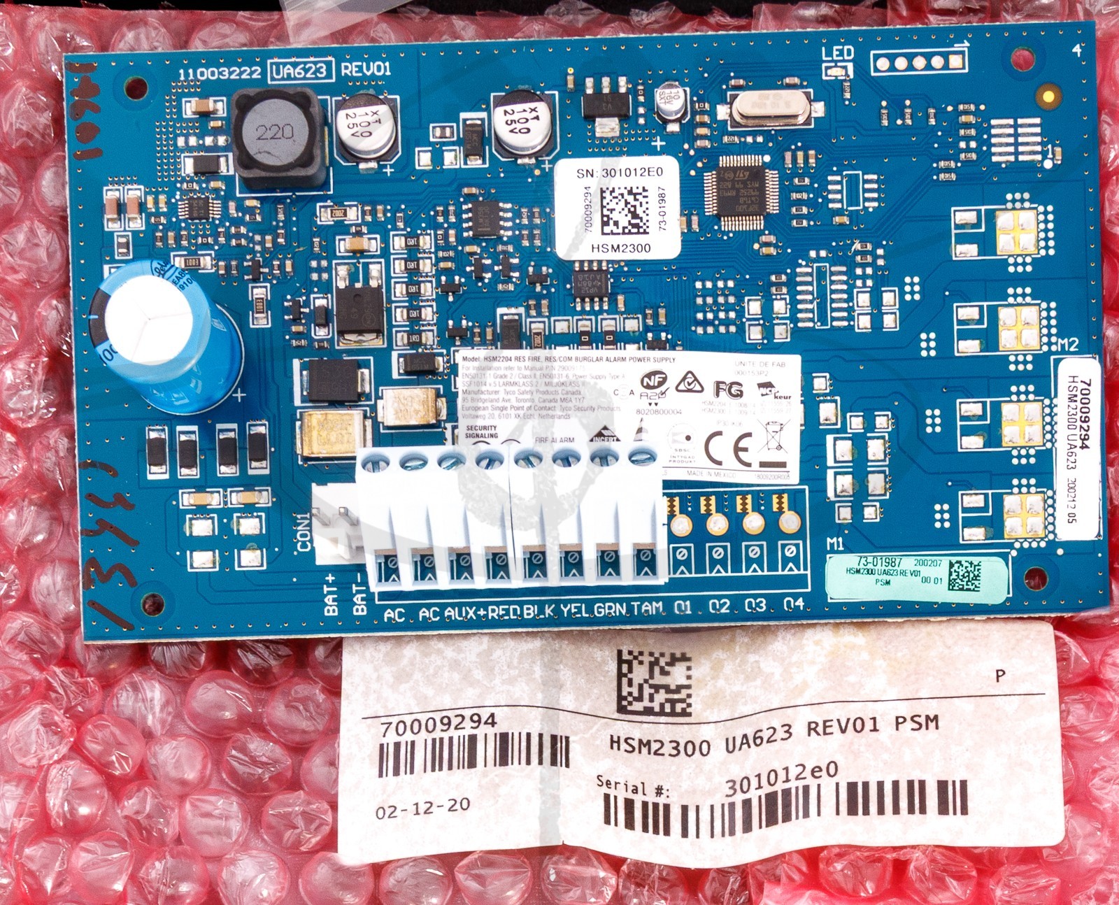 DSC HSM2300 PowerSeries Neo Power Supply Module