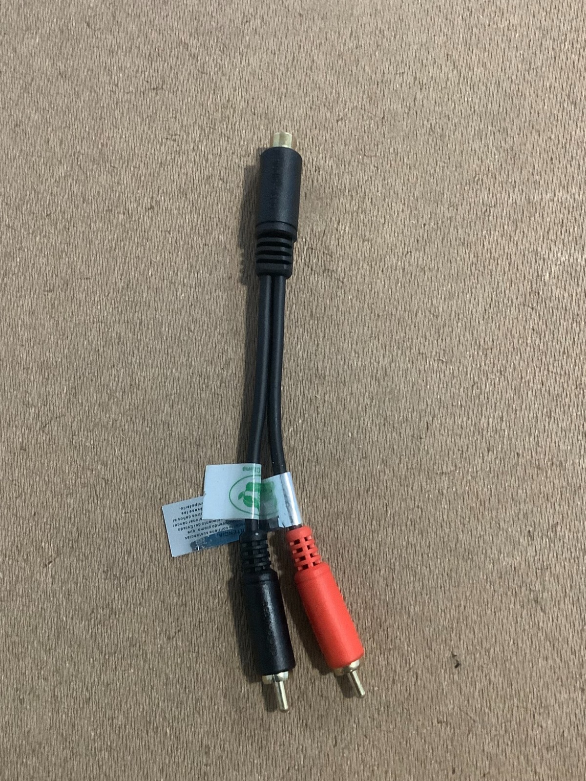 NEW VANCO  1 RCA 100% Copper OFC Y Connector 1 FEMALE to 2 MALE