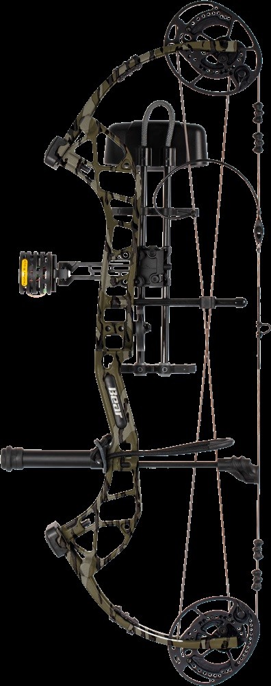 Bear Pristine RTH Package RH 50lb Mossy Oak Bottomland