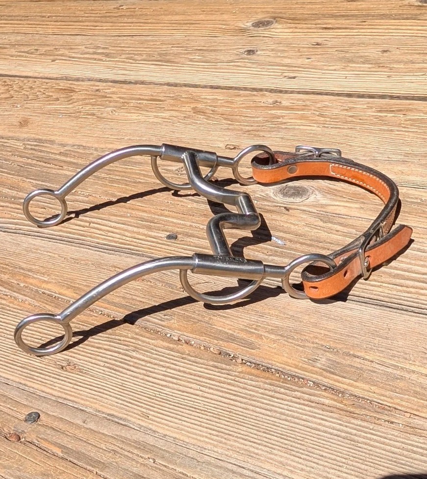 Tom Balding Medium Hinge Port Curb Bit Never Used