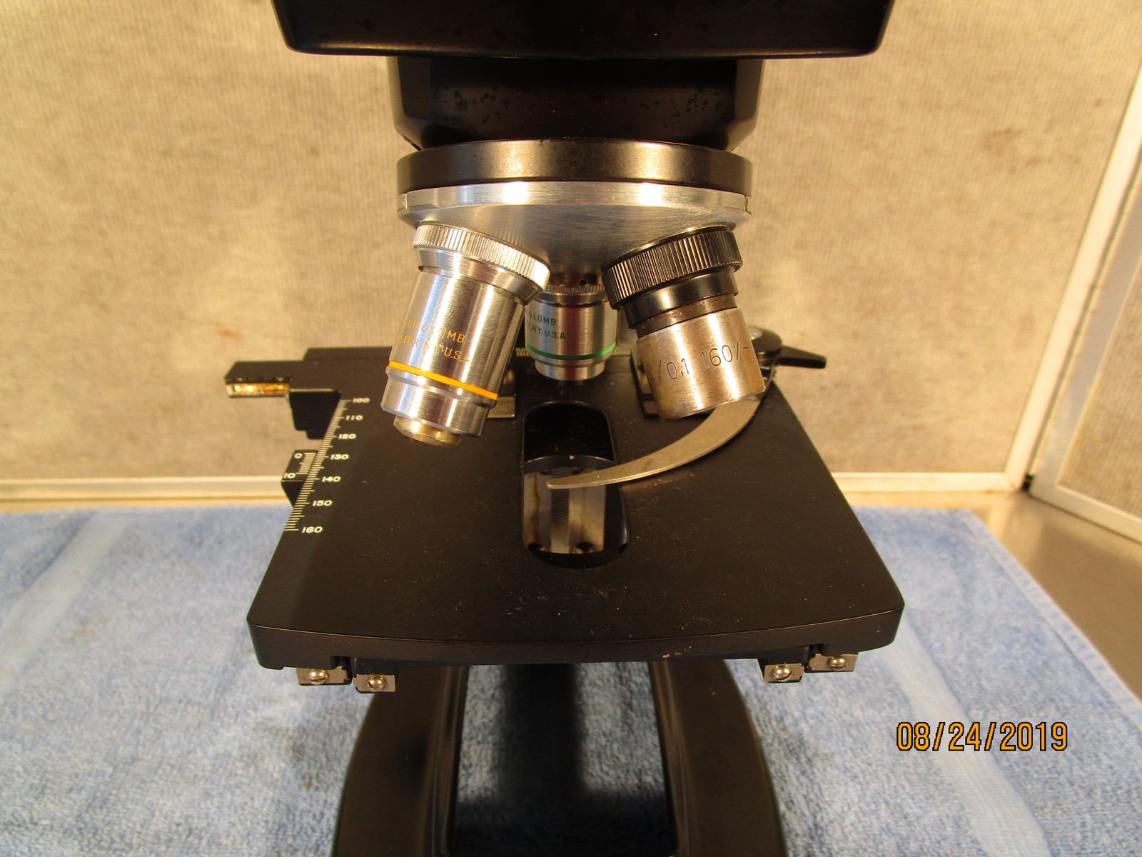 Vintage Bausch & Lomb Microscope