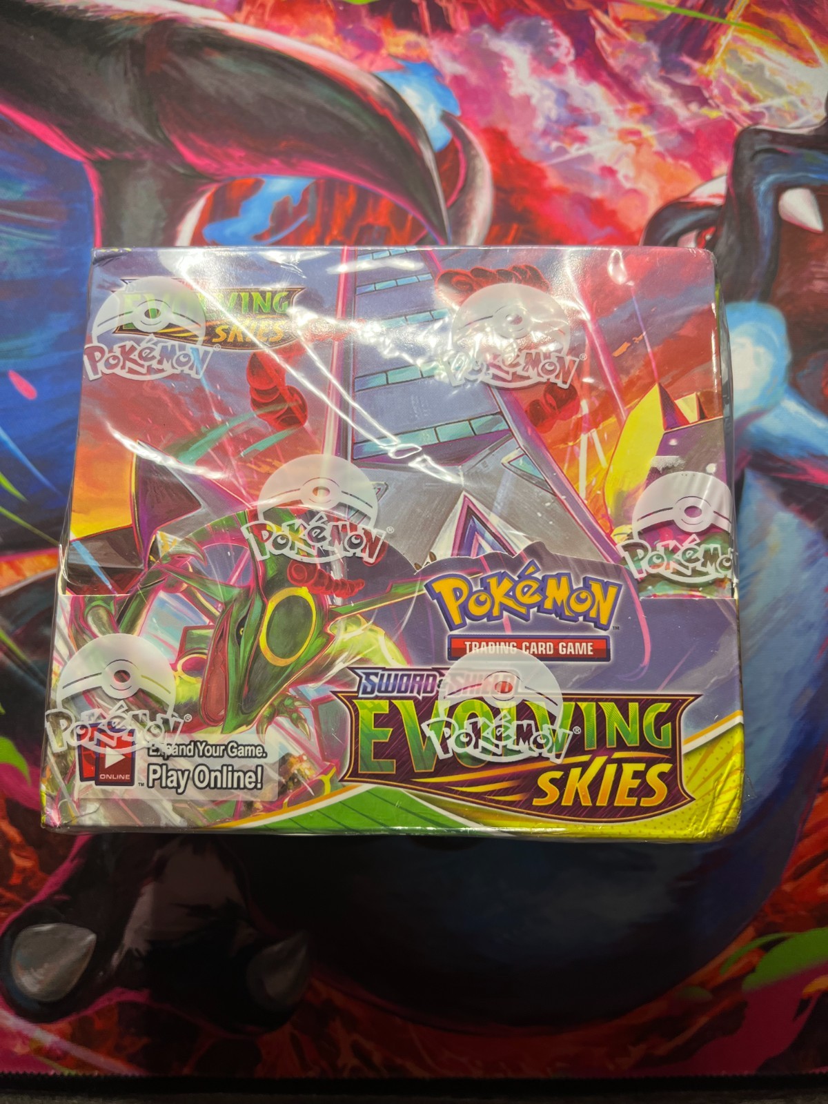Pokémon Booster Pack Box Evolving Skies Faux Cards 36Packs!