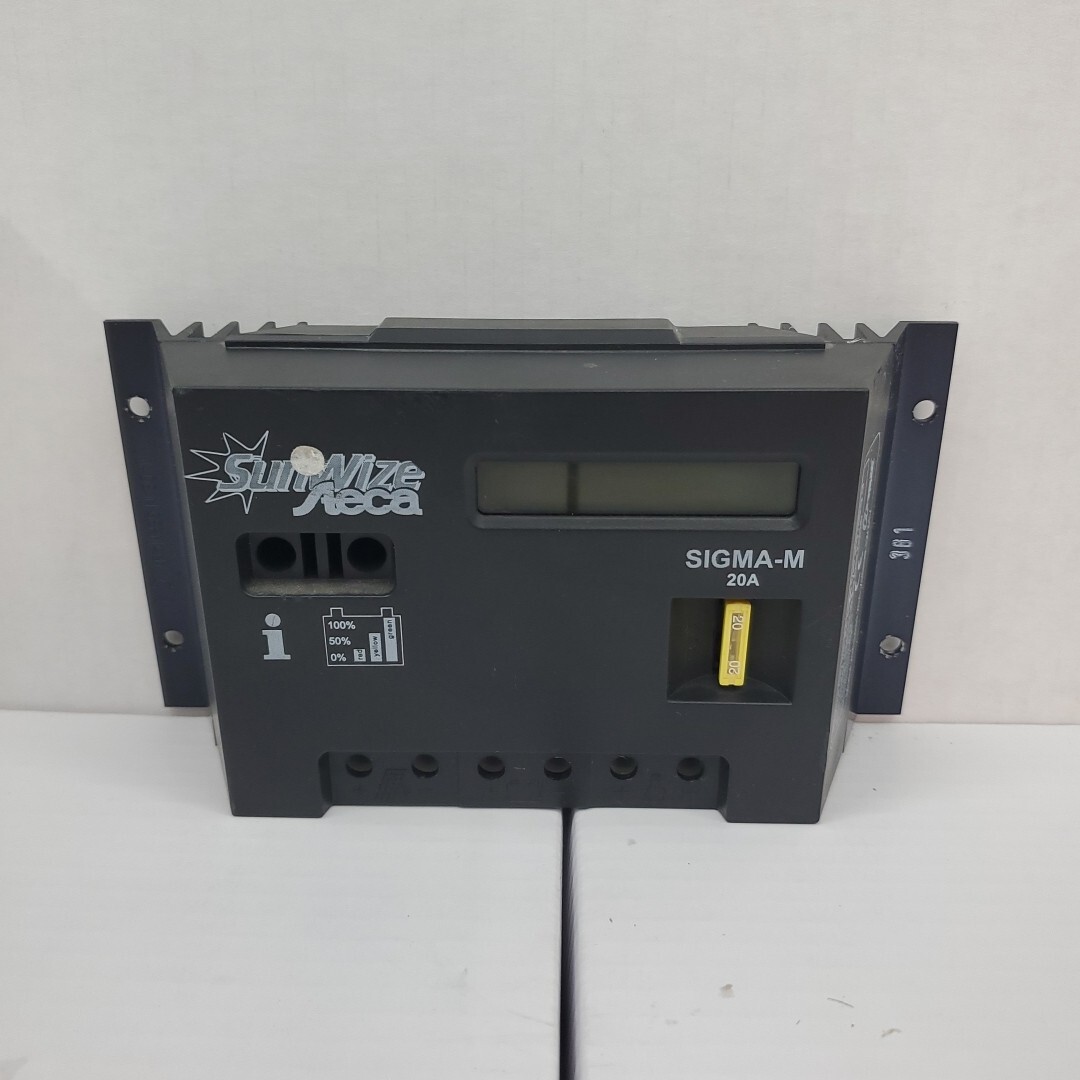 SunWize Steca SIGMA-M Solar Charger Controller 20A 12/24V w/ Connection Block