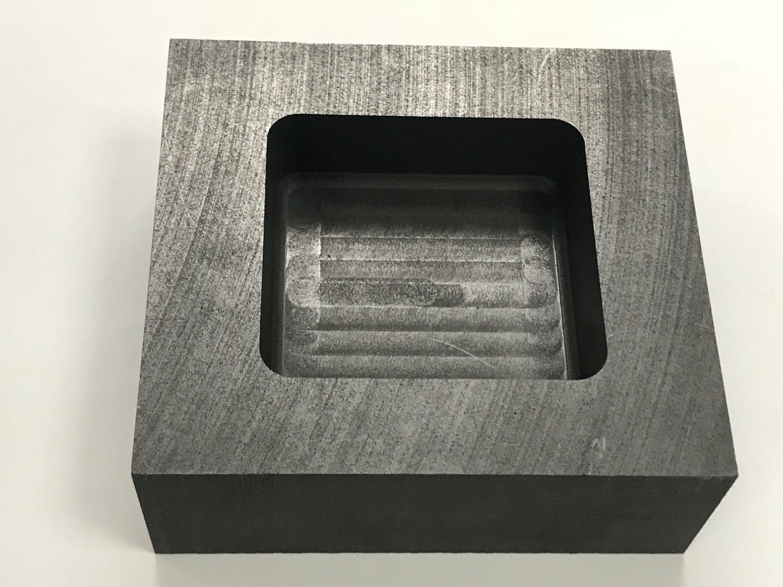 GRAPHITE INGOT MOLD 20 OZ OUNCES GOLD POUR BAR SCRAP MELTING REFINING