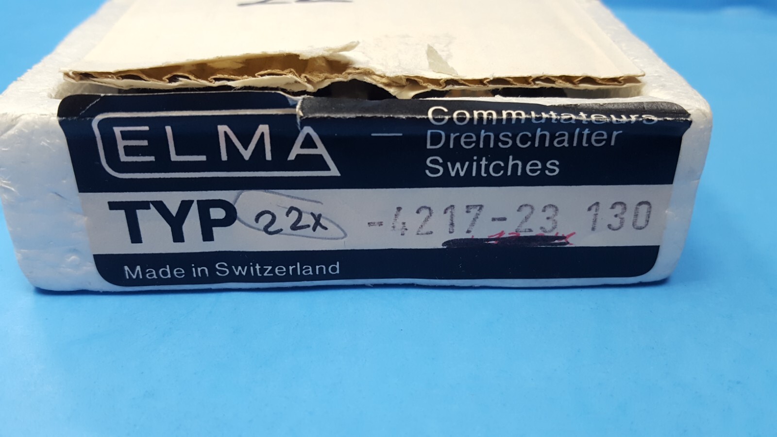 Switch housing, 4217-23, ELMA