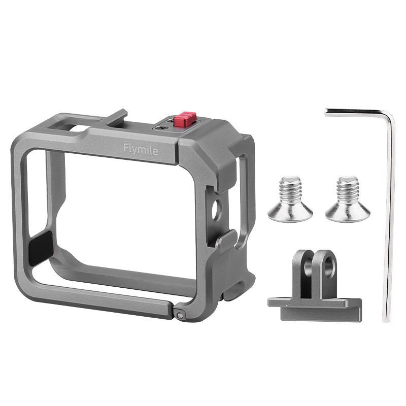 Camera Metal Rabbit Cage Expansion Frame Protective Case For Insta360 GO 3/3S