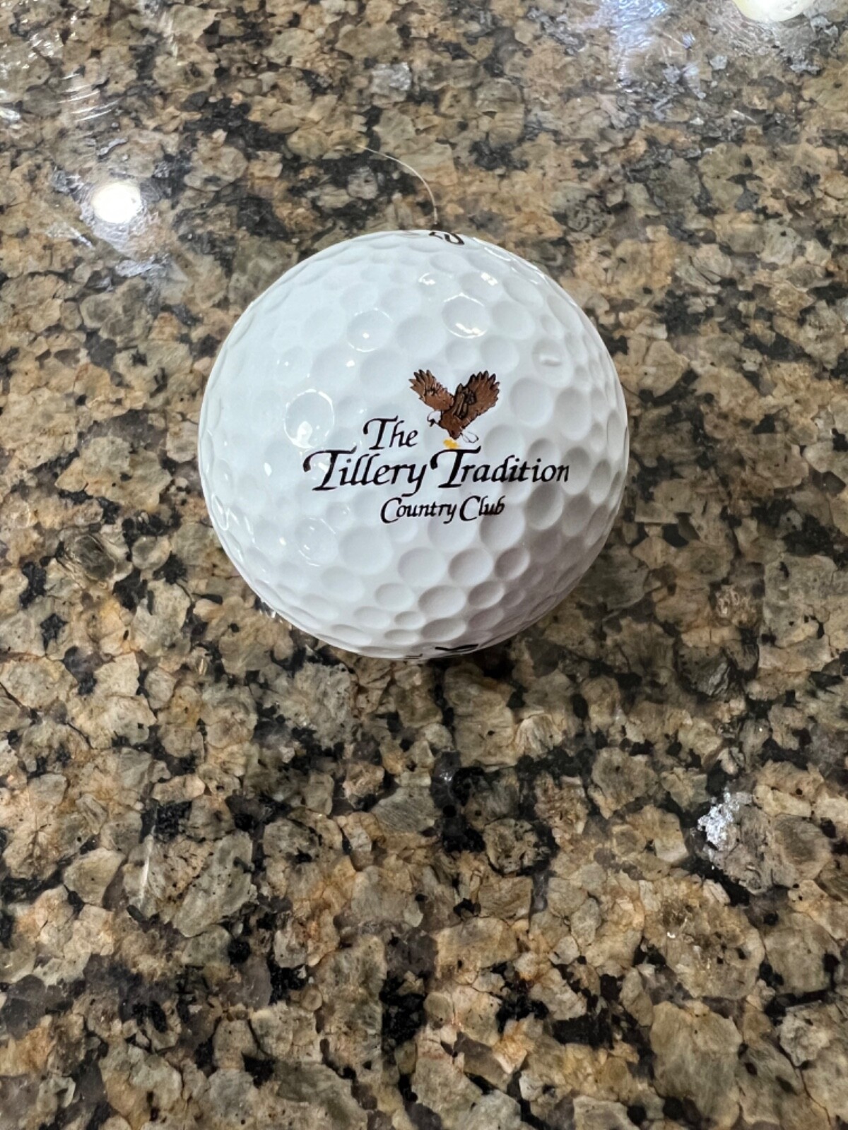 LOGO GOLF BALL-ORIGINAL THE TILLERY TRADITION COUNTRY CLUB-NC-OLDER LOGO‼️