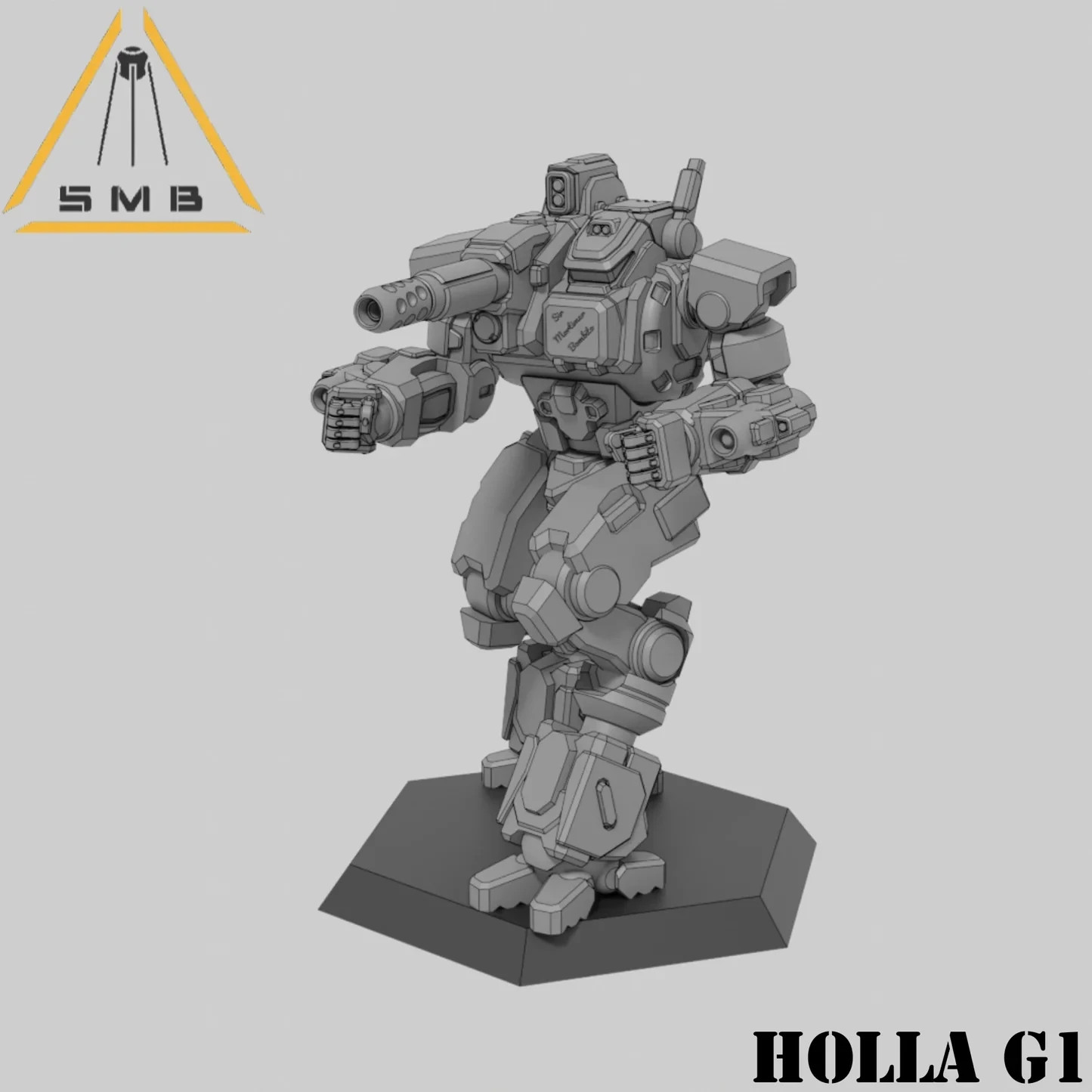 Holla G1 - Alternate Battletech Model - By Sir Mortimer Bombito