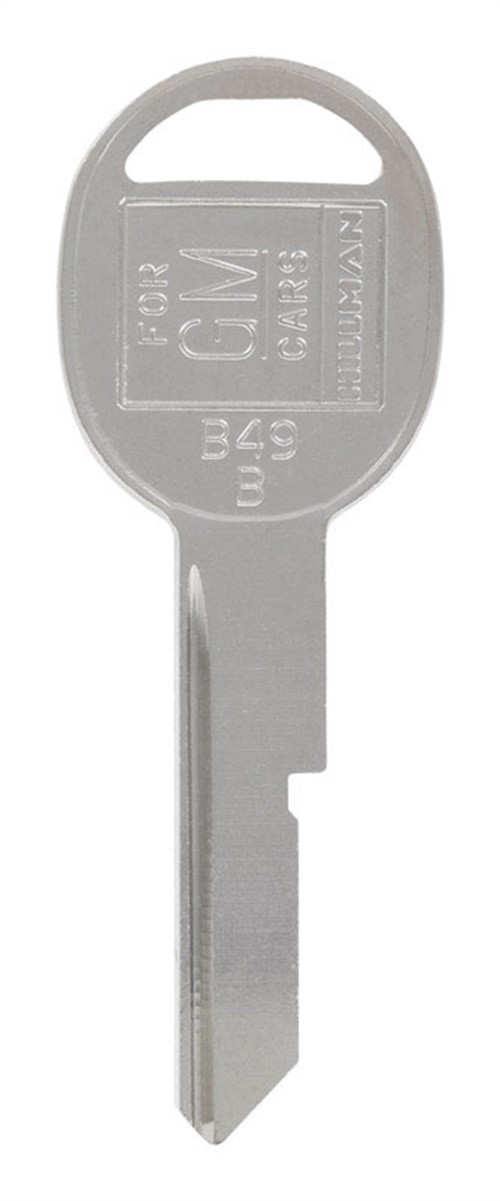 Hillman 83310 B-49 Automotive Single Sided Blank Key for GM (Pack of 10)