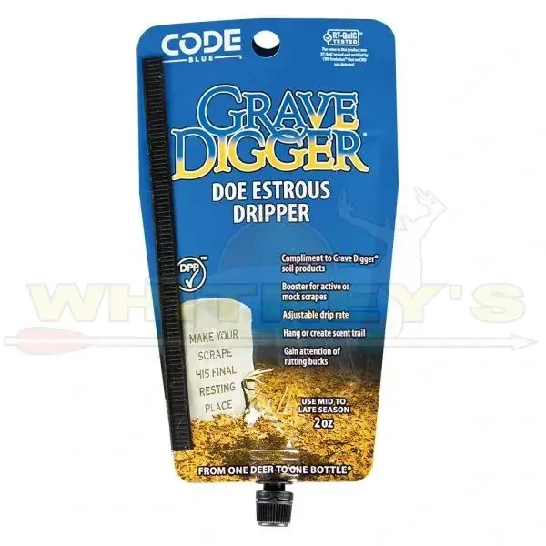 Code Blue Scents Grave Digger Doe Estrous Dripper - 2oz. - OA1425