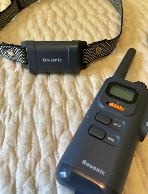 EUC Bousnic Dog Training Collar