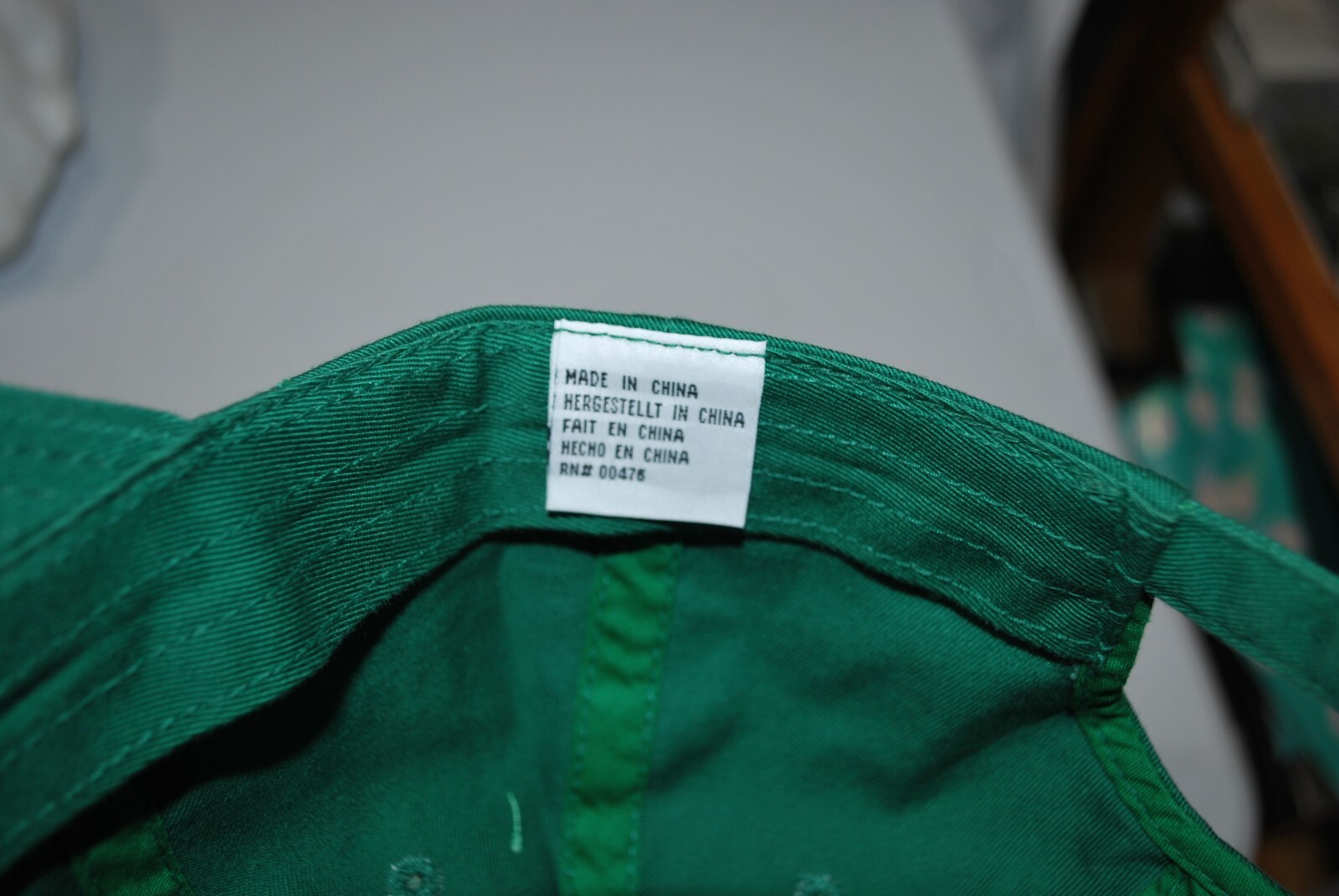 Vintage American Needle Masters Hat Cap Green One Size Adjustable Hat Cap.