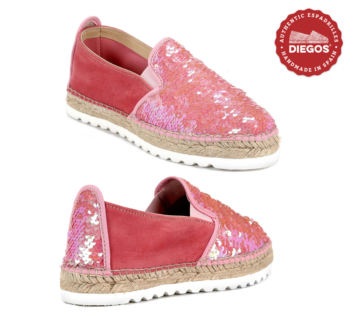 Espadrilles flat EVA soles with full rubber | 100% made in Spain | Woman & Men