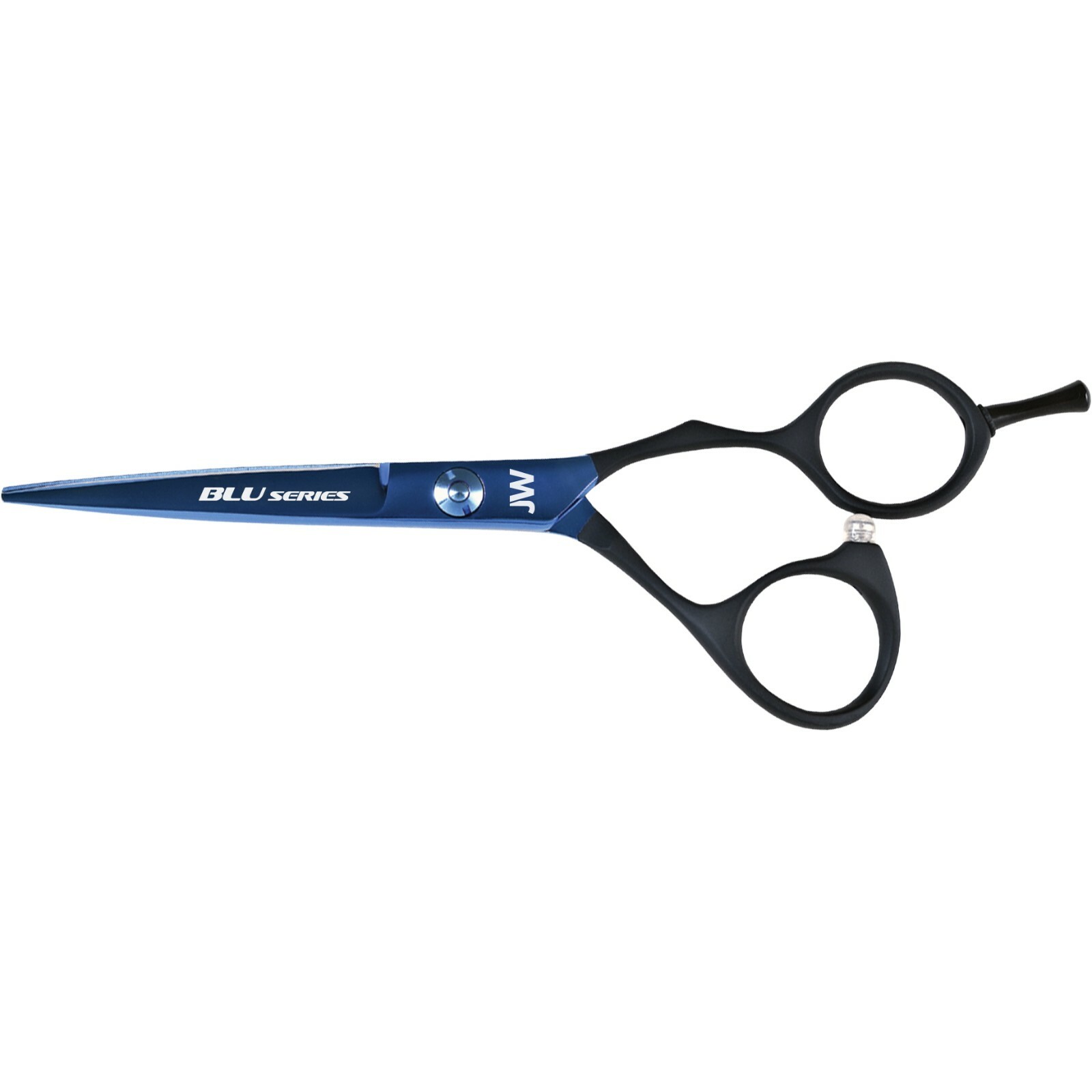 New JW Haircutting Shear - Blu Series with Free Cape and Case
