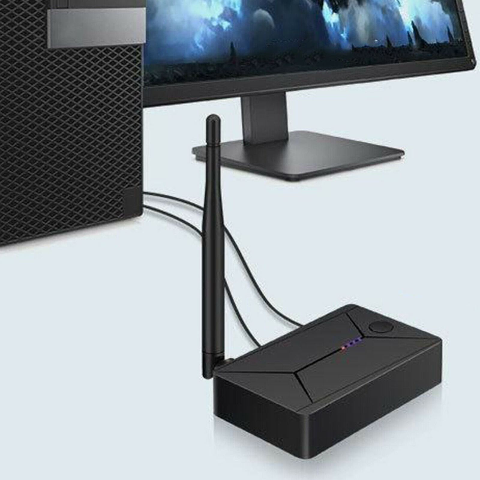 Long Range Bluetooth 5.0 Transmitter Receiver Audio Adapter for TV Home Stereos